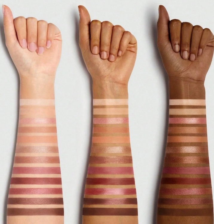 رنگ بندی پالت سایه ۱۲ رنگ شیگلم مدل berry