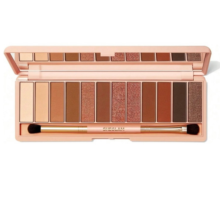 خرید پالت سایه 12 رنگ شیگلم مدل Burgundy