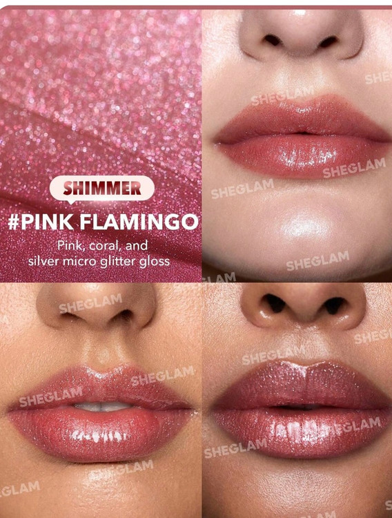 لیپ پلامپرشاین pink flamingo شیگلم