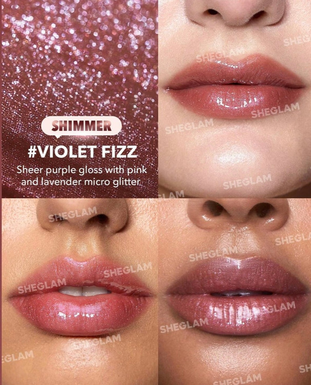 لیپ پلامپرشاین violet fizz شیگلم