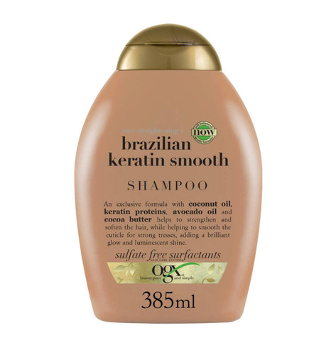 شامپو کراتین برزیلی او جی ایکس حجم ۳۸۵ میل