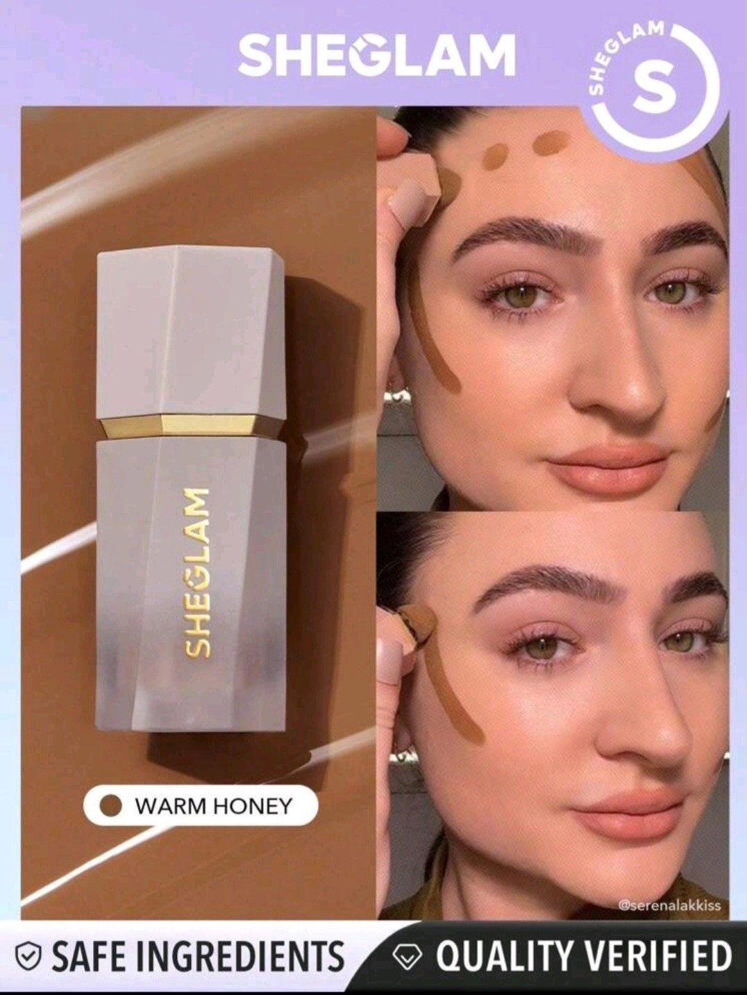 کانتور مایع warm honey شیگلم