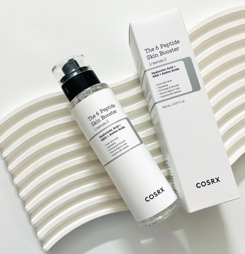 بوستر سرم تقویت کننده جوانساز و آبرسان ۶ پپتاید کوزارکس مناسب انواع پوست