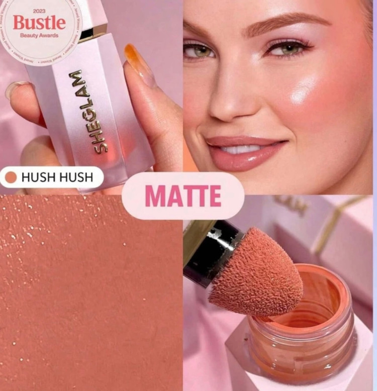 رژگونه hush hush شیگلم