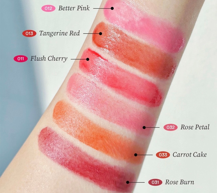 خرید بالم لب رنگی مخملی و رطوبت رسان توکوبو