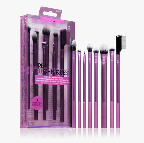 ست براش آرایش چشم ریل تکنیک ست 8 عددی