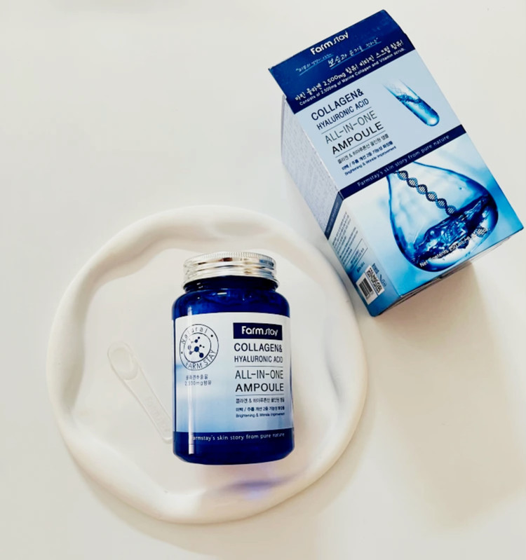 ژل آبرسان فارم استی مدل هیالورونیک اسید و کلاژن حجم ۲۵۰ میل