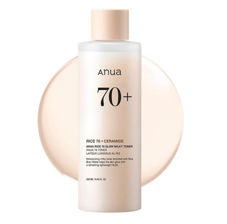 تونر روشن کننده برنج آنوا مناسب پوست خشک ودهیدراته و لک دار