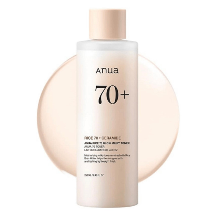 تونر روشن کننده برنج آنوا مناسب پوست خشک ودهیدراته و لک دار