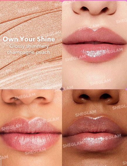 رژ براق میرور شیگلم رنگ owm your shine