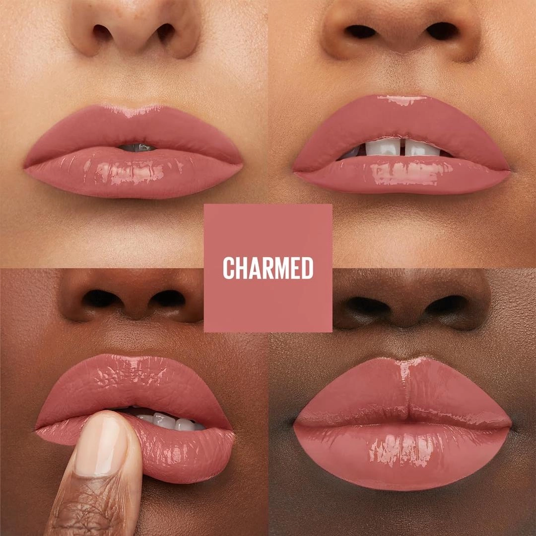 رژلب مایع براق میبلین مدل VINYL رنگ charmed