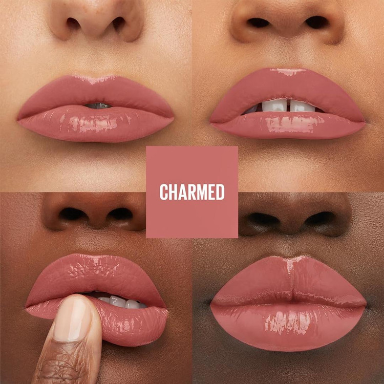 رژلب مایع براق میبلین مدل VINYL رنگ charmed