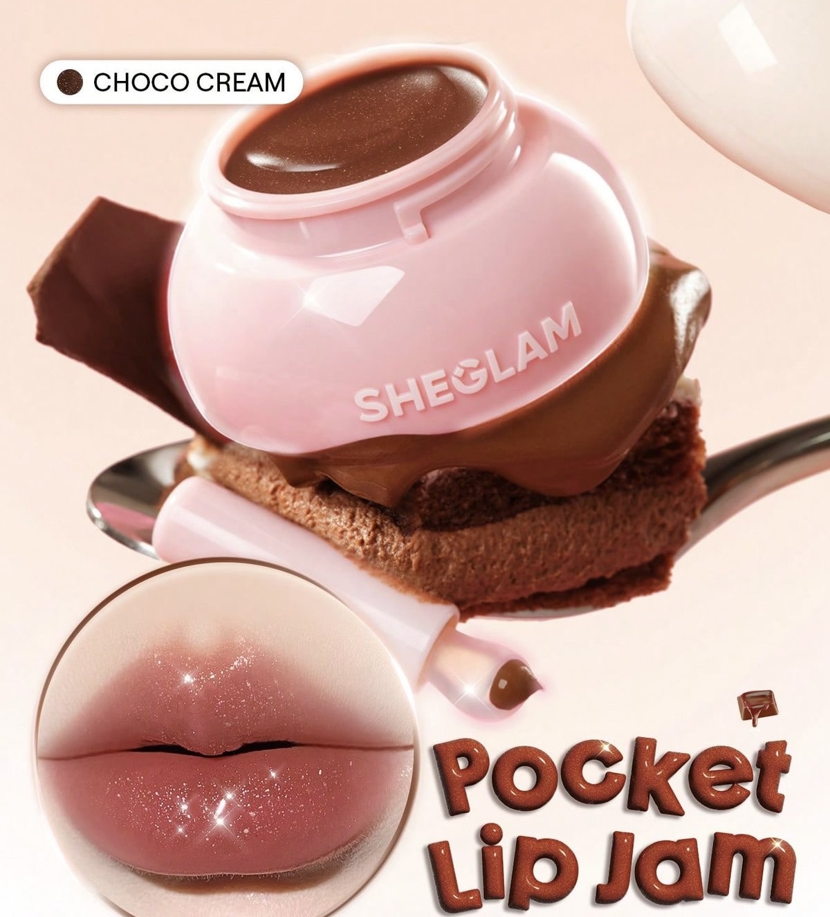 خرید مربا لب ژله‌ای هیدرا شیگلم رنگchoco cream