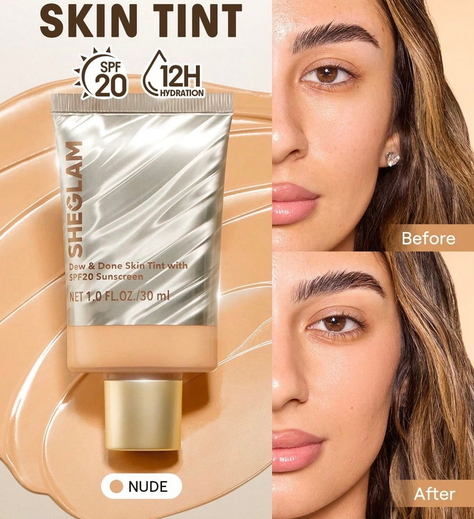 سفارش تینت پوست حاوی spf20 شیگلم رنگnude