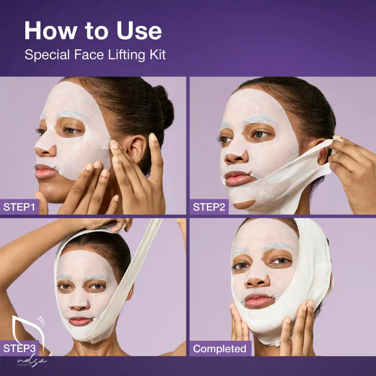 خرید ماسک لیفت صورت و غبغب نامبوزین اورجینال