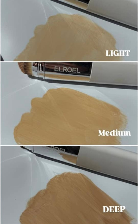 استیک کرم پودر چندکاره الروئل ELROEL سه رنگ (لایت، مدیوم، دیپ) اورجینال