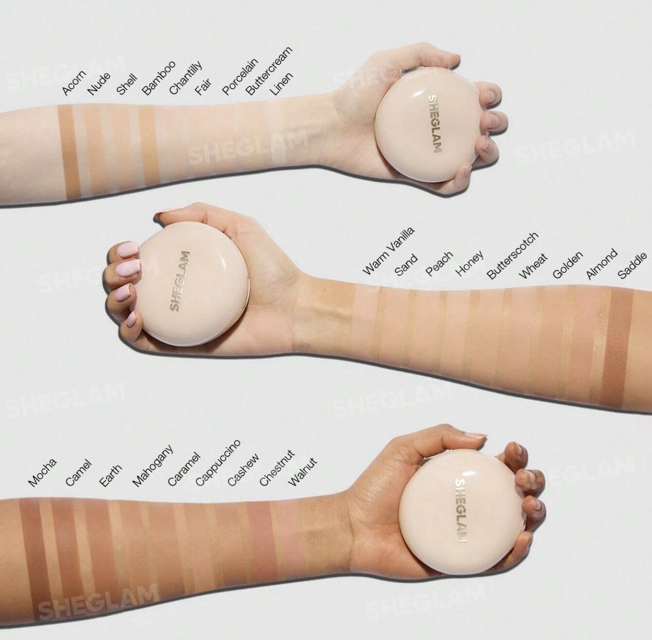 سفارش کرم پودر کوشن شیگلم اورجینال