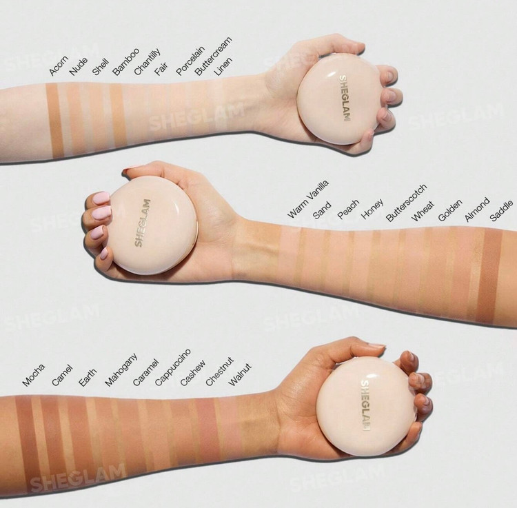 سفارش کرم پودر کوشن شیگلم اورجینال