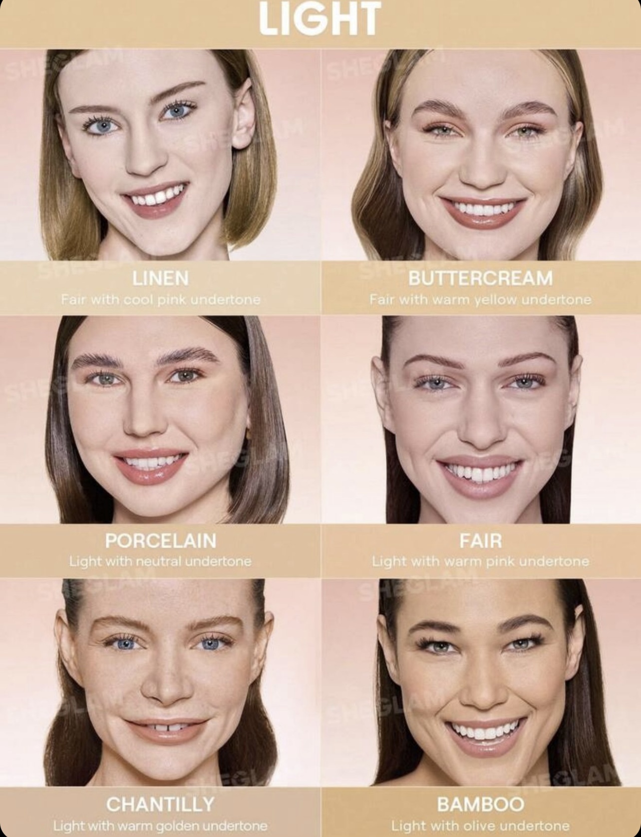 کرم پودر کوشن شیگلم اورجینال رنگ های روشن