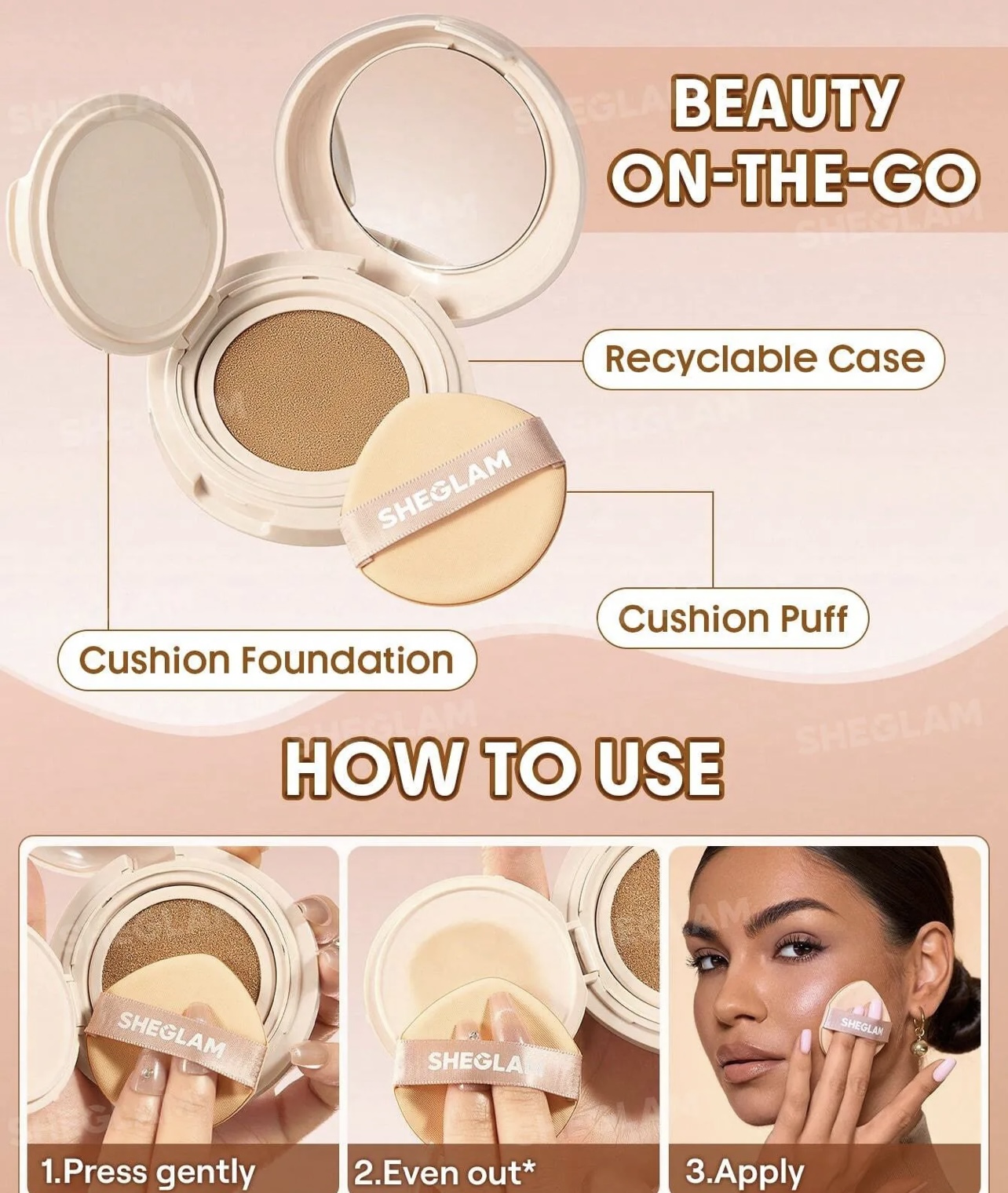 خرید کرم پودر کوشن شیگلم اورجینال با قیمت عالی