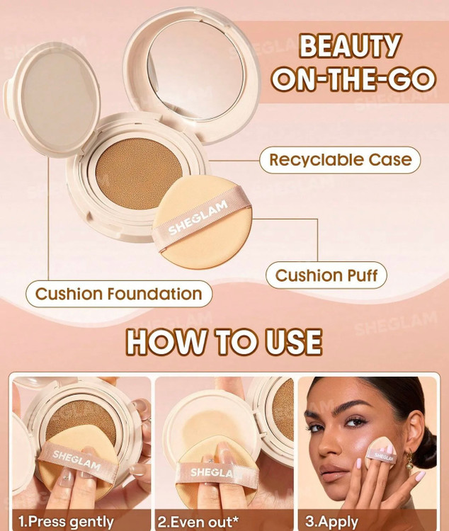 خرید کرم پودر کوشن شیگلم اورجینال با قیمت عالی