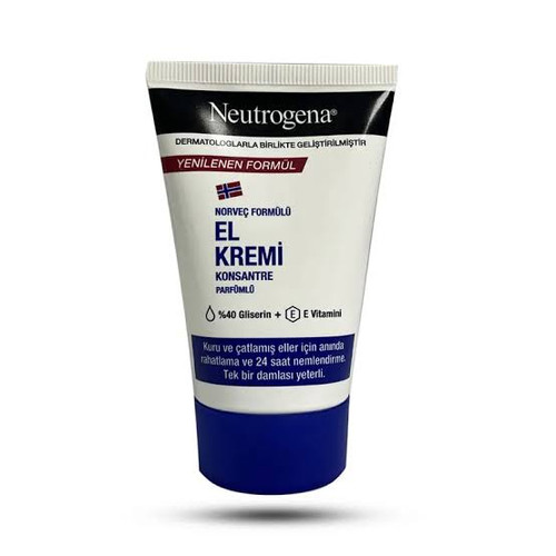 کرم مرطوب کننده دست نوتروژینا مخصوص پوست خشک