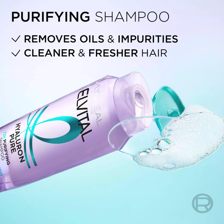 خرید شامپو موی چرب لورال Elseve حاوی سالیسیلیک اسید با خاصیت ضد چربی حجم 300 میل اورجینال